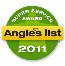 Angies List Service Award For 2011